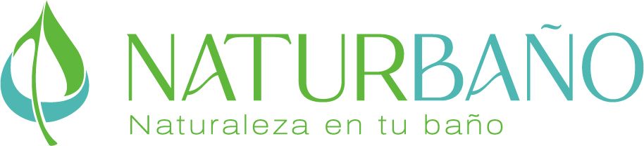 Logotipo de Tienda de Mamparas Naturbaño Logo de la Empresa Naturbaño
