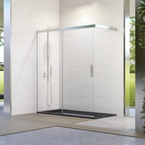 MAMPARA DUCHA FRONTAL CORREDERA MODELO SINALOA