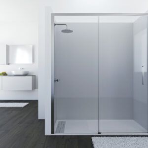 MAMPARA DUCHA FRONTAL CORREDERA MODELO JANUS