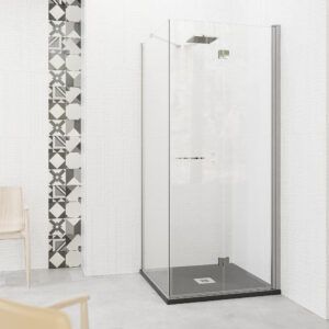 MAMPARA DUCHA ANGULAR PLEGABLE MODELO TARIM