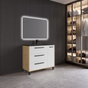 MUEBLE DE BAÑO CON PATAS MODELO FLORIDA