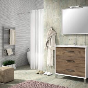 MUEBLE DE BAÑO CON PATAS MODELO PRETORIA