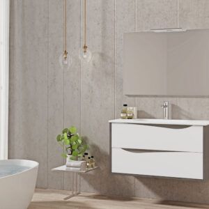 MUEBLE DE BAÑO SUSPENDIDO MODELO PORLAND