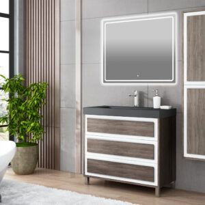 MUEBLE DE BAÑO CON PATAS MODELO MONTANA