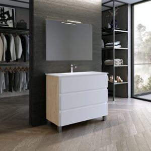MUEBLE DE BAÑO CON PATAS MODELO POLONIA