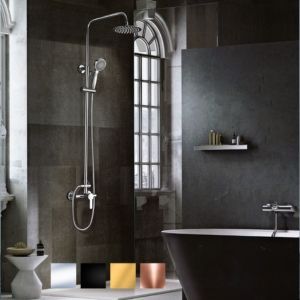 COLUMNA DE DUCHA MONOMANDO SERIE ROMA