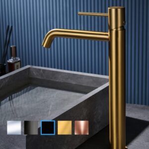 GRIFO DE LAVABO DE CAÑO ALTO SERIE MONZA