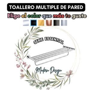 TOALLERO MULTIPLE DE PARED SERIE ESSENTIAL