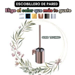 ESCOBILLERO DE PARED SERIE TECHNIC