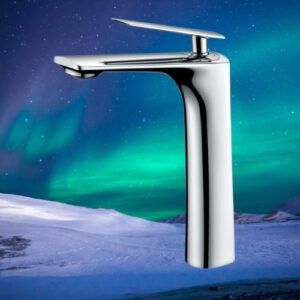 GRIFO DE LAVABO DE CAÑO ALTO SERIE ESCOCIA
