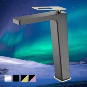 GRIFO DE LAVABO DE CAÑO ALTO SERIE SUECIA