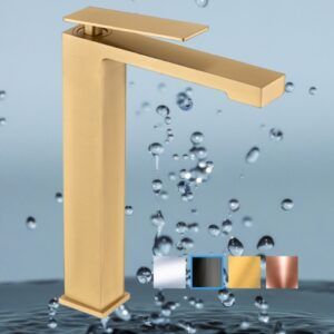GRIFO DE LAVABO DE CAÑO ALTO SERIE PISA