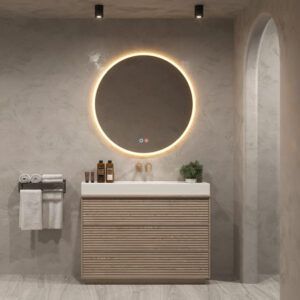 ESPEJO LED REDONDO MODELO ATENAS