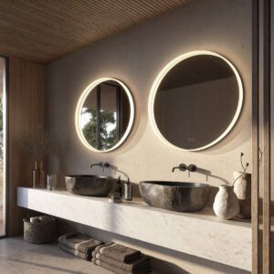 ESPEJO LED REDONDO MODELO BOLONIA