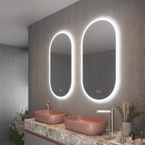 ESPEJO LED ELÍPTICO MODELO CANADA