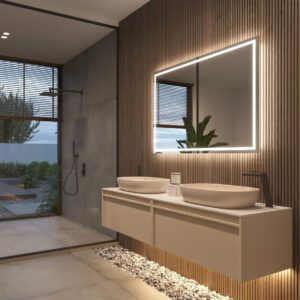 ESPEJO LED CUADRADO MODELO FRANCIA