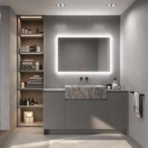 ESPEJO LED CUADRADO MODELO PRAGA