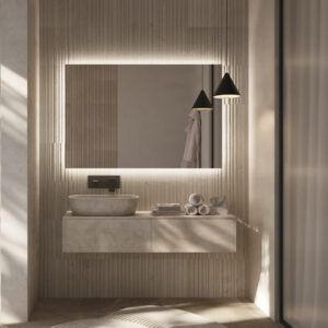 ESPEJO LED CUADRADO MODELO SUECIA