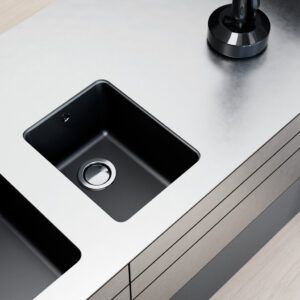 FREGADERO DE COCINA DELUXE PARA MUEBLE DE 45CM MODELO PREMIER 350