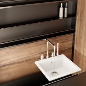 FREGADERO DE COCINA DELUXE PARA MUEBLE DE 60CM MODELO SELECT 560