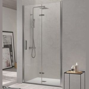 MAMPARA DUCHA FRONTAL PLEGABLE MODELO NARDI 300