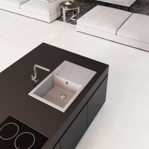 FREGADERO DE COCINA DELUXE PARA MUEBLE DE 80CM MODELO SUPREME 780