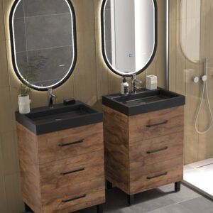 MUEBLE DE BAÑO CON PATAS MODELO FUJI 60