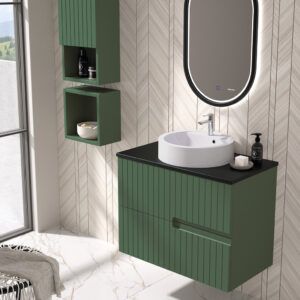 MUEBLE DE BAÑO SUSPENDIDO MODELO ABI 80