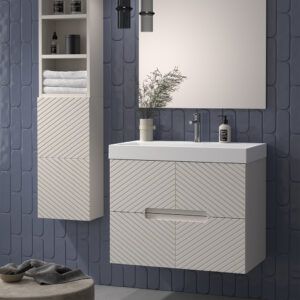 MUEBLE DE BAÑO SUSPENDIDO MODELO KAMET 100