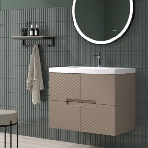 MUEBLE DE BAÑO SUSPENDIDO MODELO KAMET 60