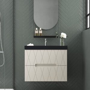 MUEBLE DE BAÑO SUSPENDIDO MODELO NANDA 80