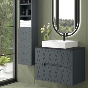 MUEBLE DE BAÑO SUSPENDIDO MODELO NANDA 60