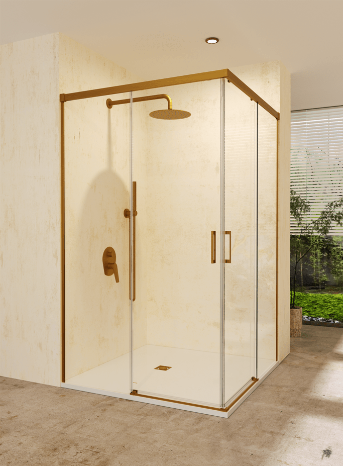 ANGULAR STYLO 2F+2H ORO CEPILLADO