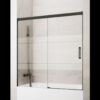 MAMPARA DE BAÑERA TITANIO 1 FIJO + 1 CORREDERA MODELO BASIC - Thumbnail Image 2